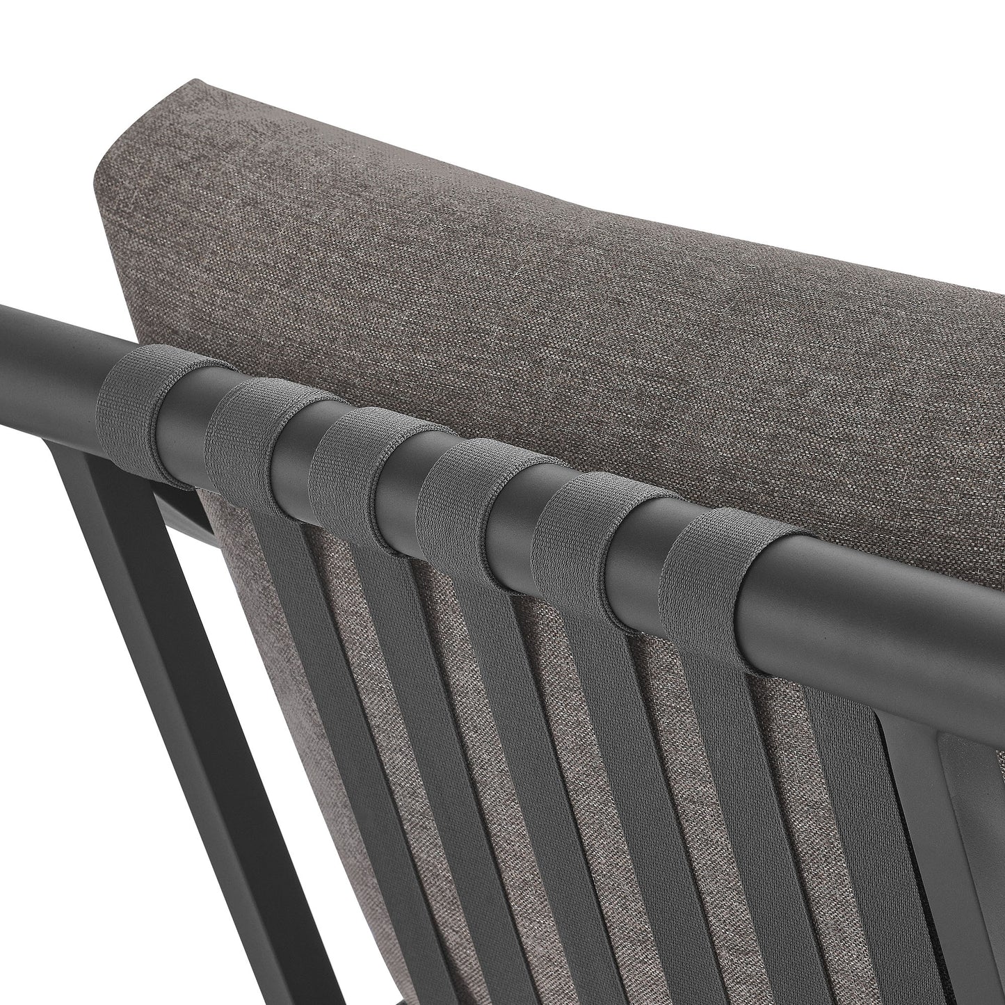 Terrace Outdoor Patio Aluminum Accent Armchair by Furniture For America