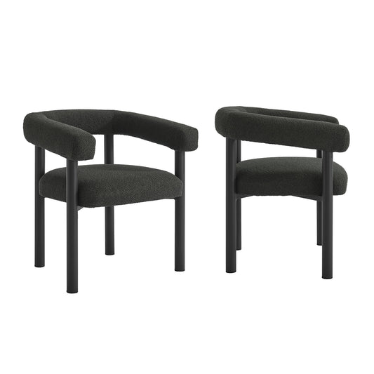 Nautica Outdoor Patio Aluminum Dining Armchairs Set of 2 by Furniture For America