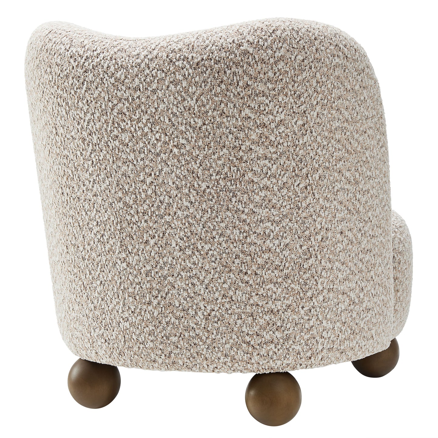 Monroe Boucle Fabric Accent Chair by Furniture For America