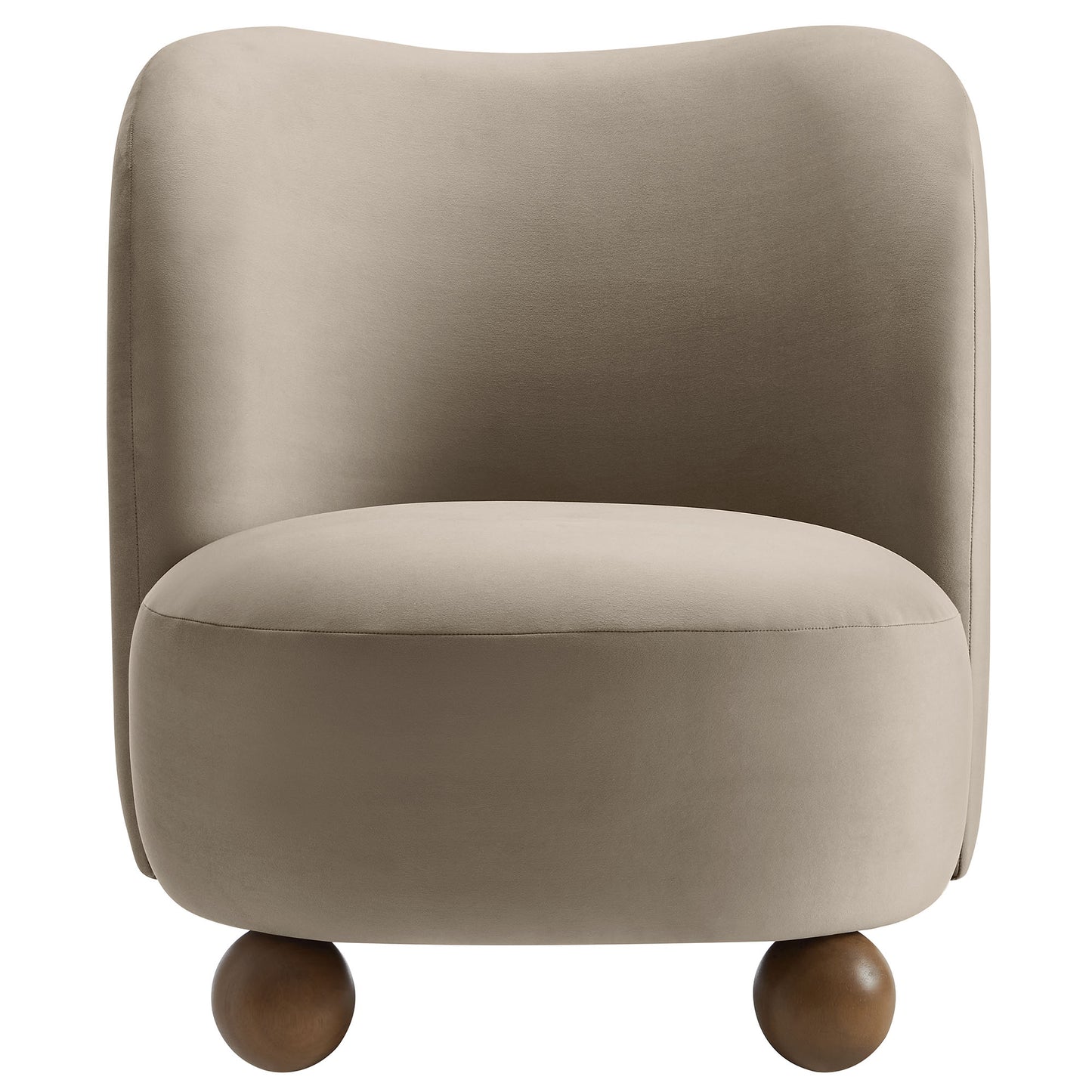 Monroe Performance Velvet Accent Chair by Furniture For America