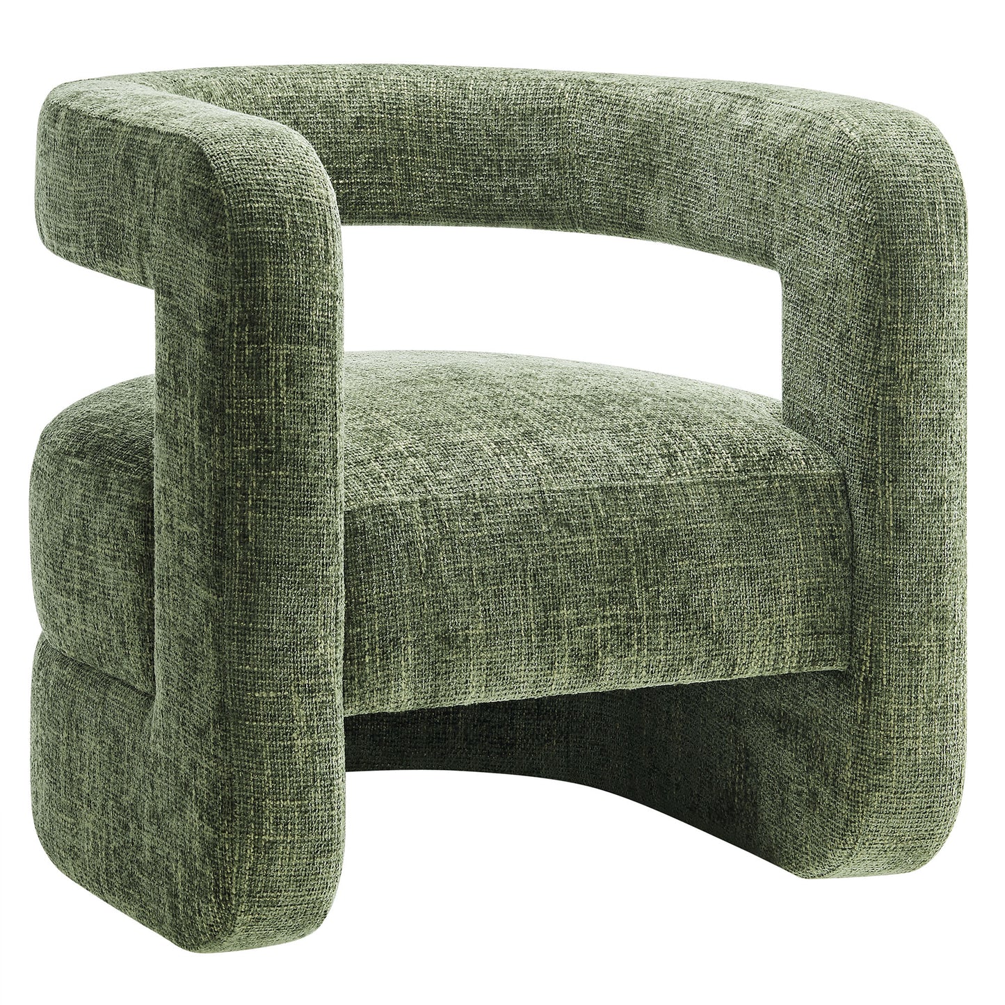 Jaylin Upholstered Chenille Accent Chair by Furniture For America