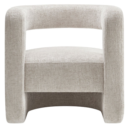 Jaylin Upholstered Chenille Accent Chair by Furniture For America