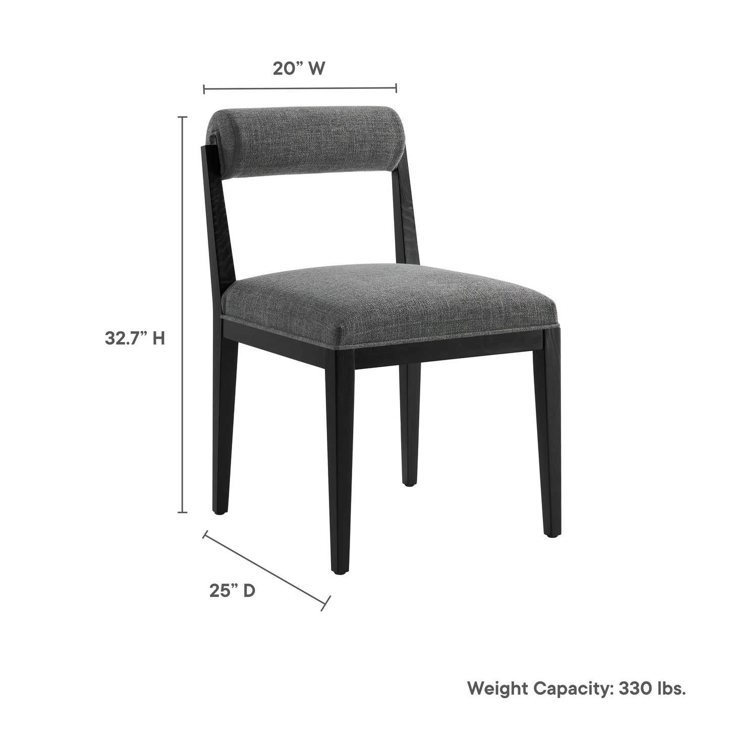 Kai Fabric Dining Chair by Furniture For America