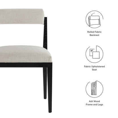 Kai Fabric Dining Chair by Furniture For America