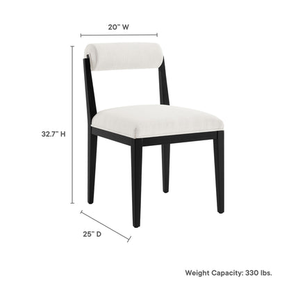 Kai Fabric Dining Chair by Furniture For America