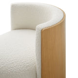 Skerries Boucle Accent Chair in Natural Ivory