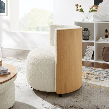 Solis Boucle Accent Chair by Furniture For America