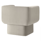Roskilde Performance Velvet Accent Chair in Almond