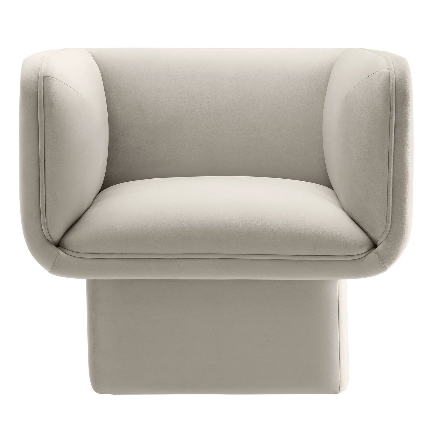 Tate Performance Velvet Accent Chair by Furniture For America