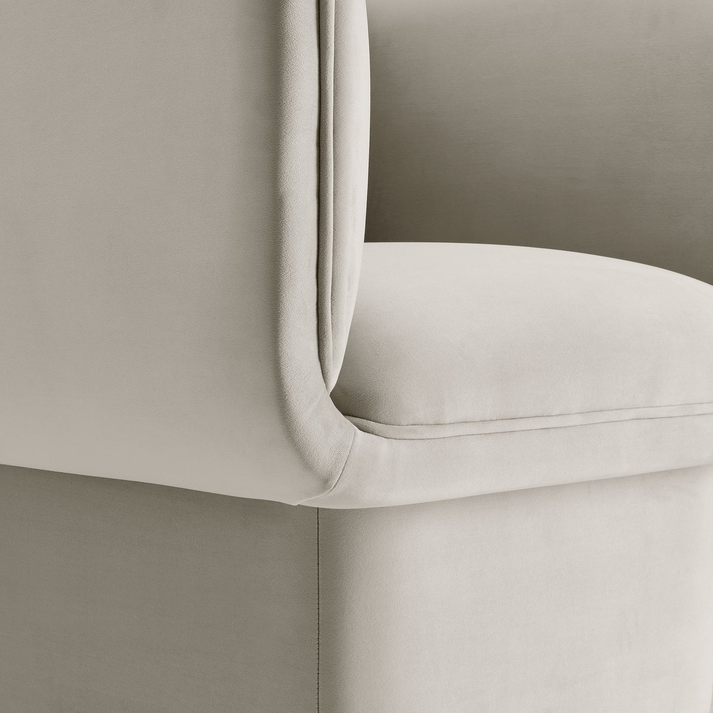 Tate Performance Velvet Accent Chair by Furniture For America