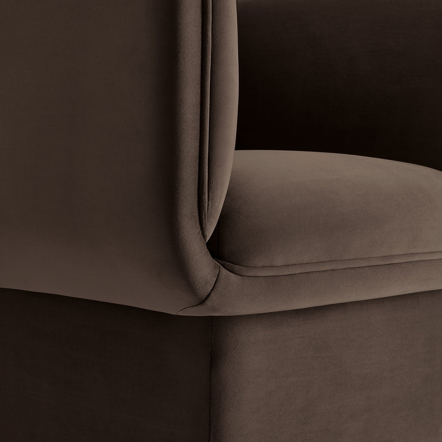 Tate Performance Velvet Accent Chair by Furniture For America
