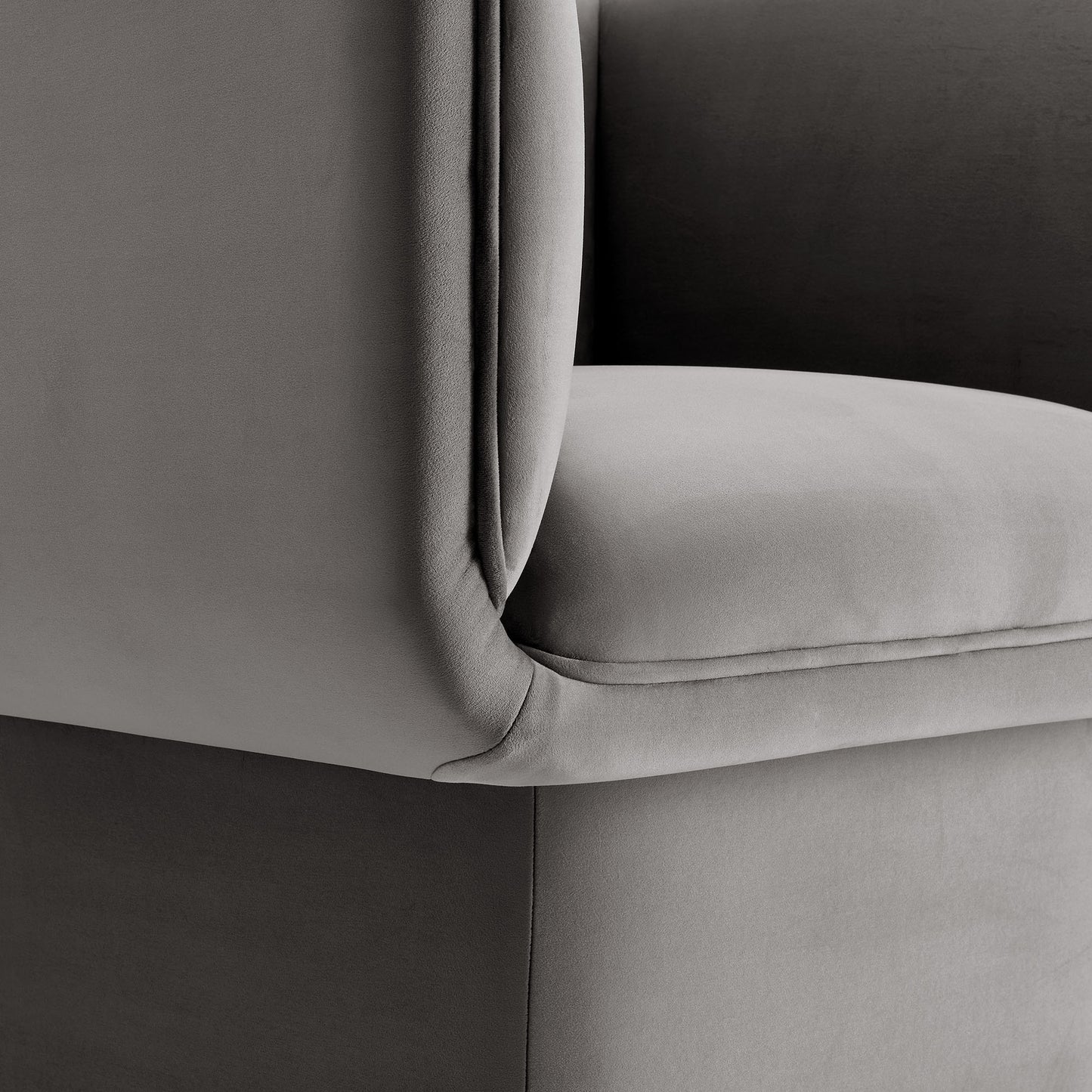 Tate Performance Velvet Accent Chair by Furniture For America