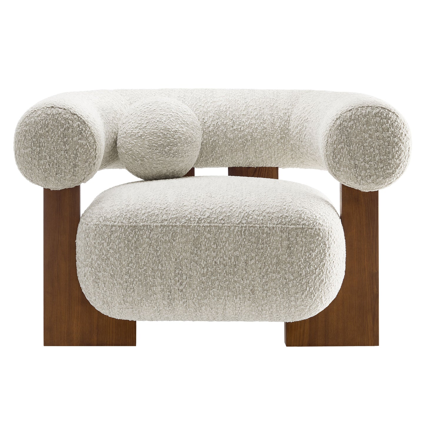Jace Boucle Accent Chair by Furniture For America