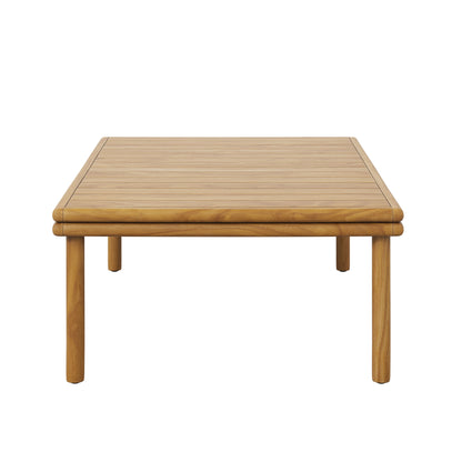 Wren Outdoor Patio Teak Wood Coffee Table by Furniture For America