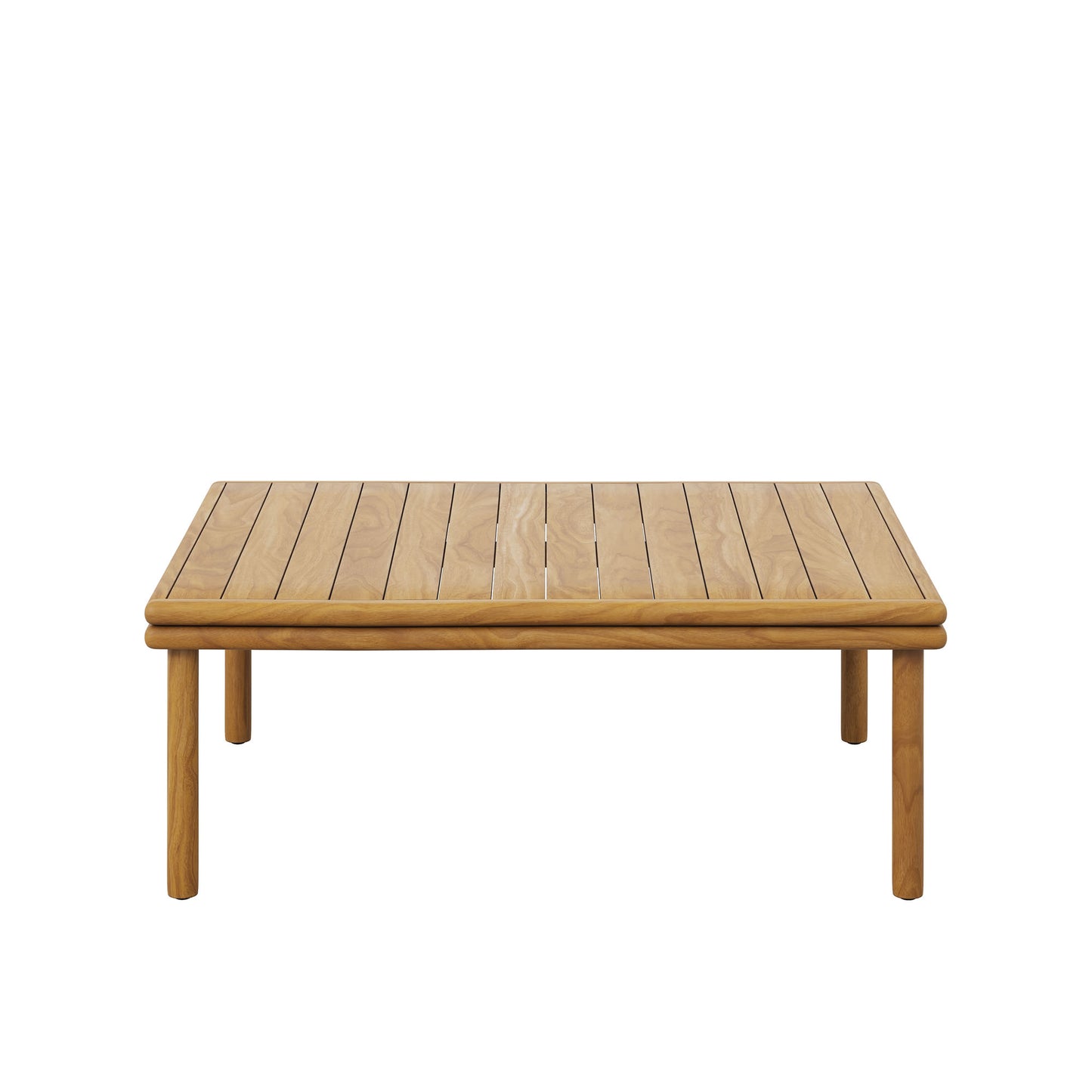 Wren Outdoor Patio Teak Wood Coffee Table by Furniture For America