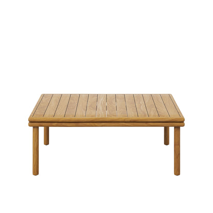 Wren Outdoor Patio Teak Wood Coffee Table by Furniture For America