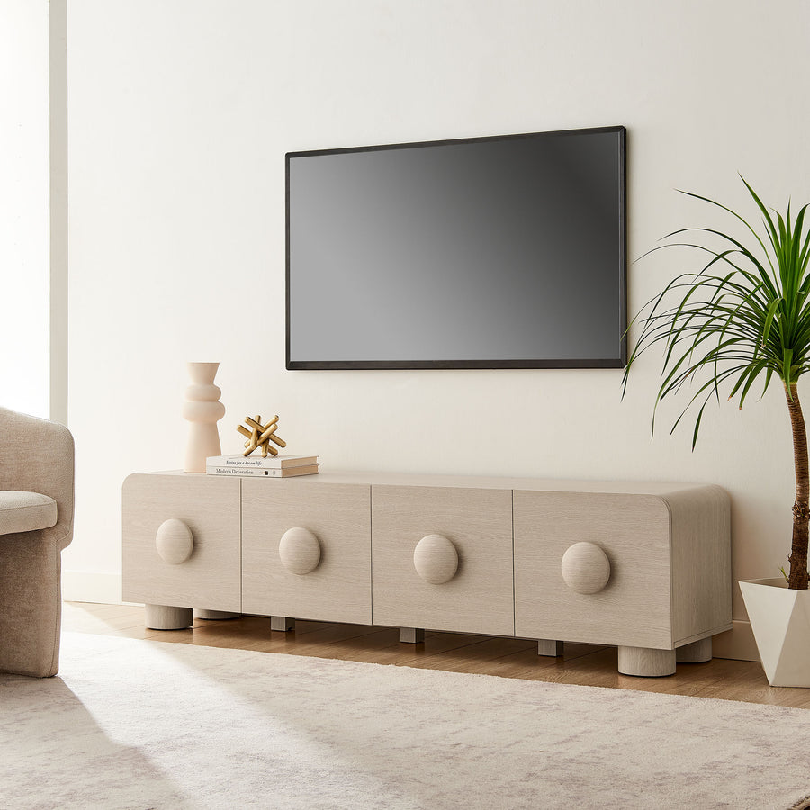 Pinot 69" Low Profile TV Stand in Ash