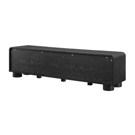 Sonnet 69" Low Profile TV Stand in Black