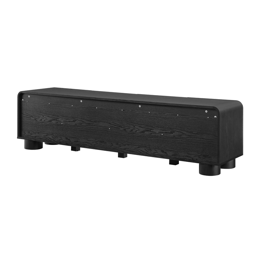 Pinot 69" Low Profile TV Stand in Black