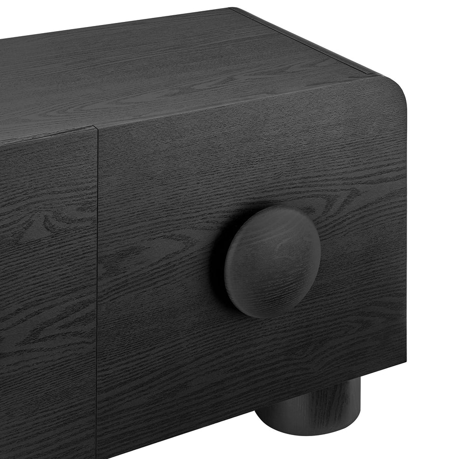 Pinot 69" Low Profile TV Stand in Black