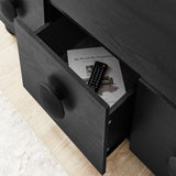 Pinot 69" Low Profile TV Stand in Black