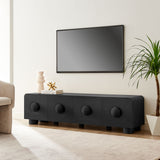 Pinot 69" Low Profile TV Stand in Black