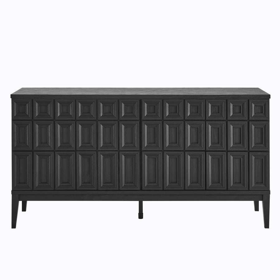 Maren 62" Sideboard in Black