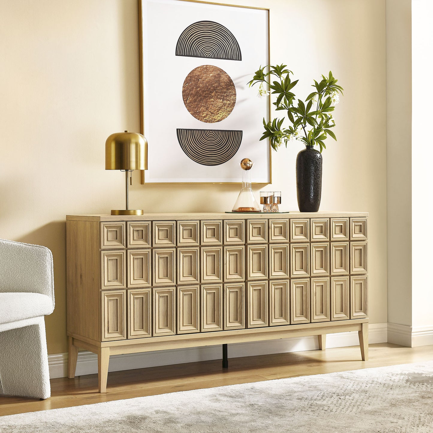 Samos 62" Sideboard by Furniture For America
