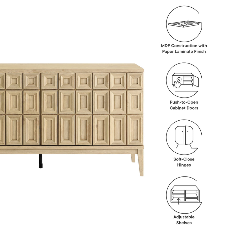 Maren 62" Sideboard in Hickory