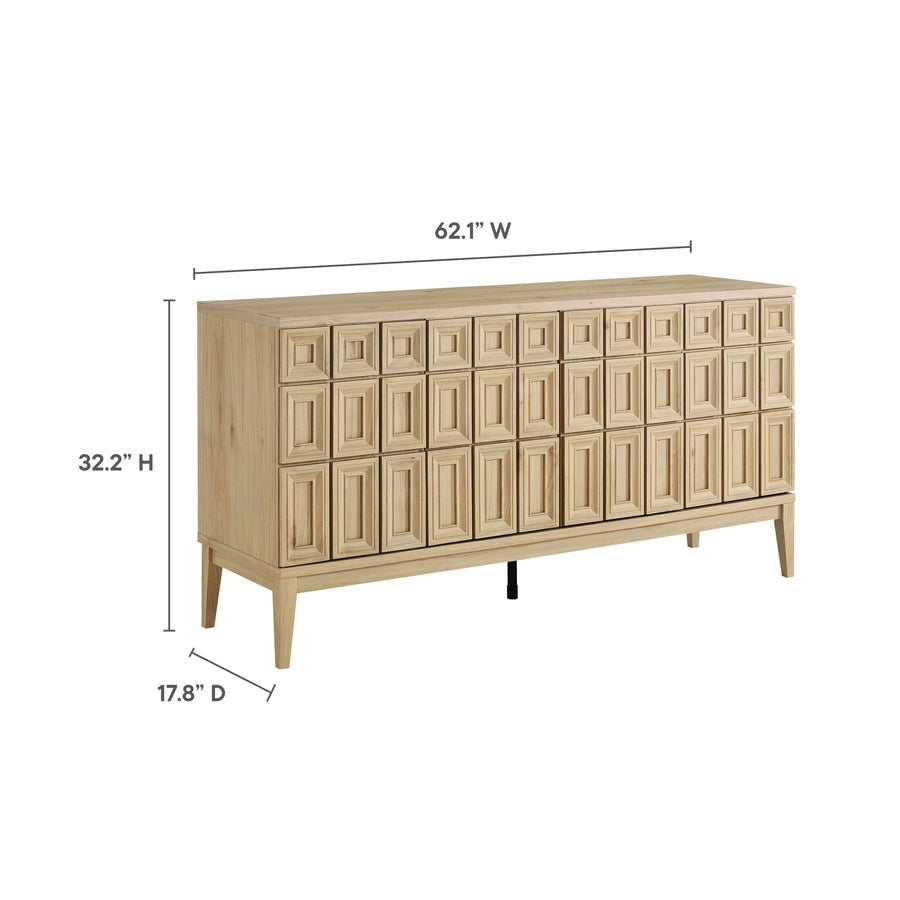 Maren 62" Sideboard in Hickory