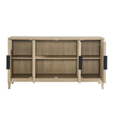Howth 4-Door Sideboard in Light Oak