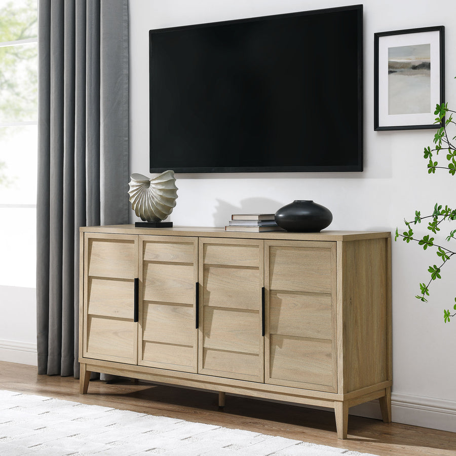 Howth 4-Door Sideboard in Light Oak