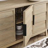 Howth 4-Door Sideboard in Light Oak