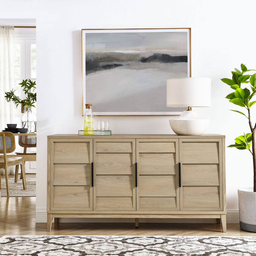Howth 4-Door Sideboard in Light Oak