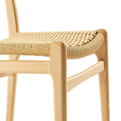 Wynn Rope and Wood Dining Side Chairs Set of 2 by Furniture For America