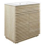 Vera 30" Bathroom Vanity With Sink in White