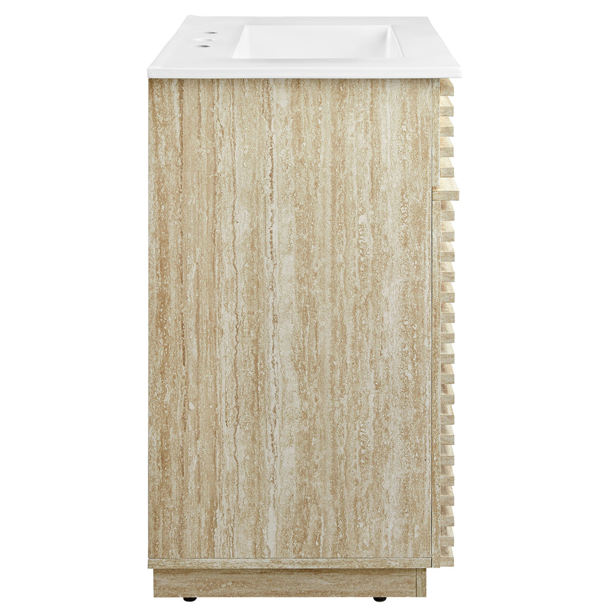 Vera 30" Bathroom Vanity With Sink in White