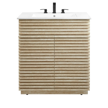 Render 30" Bathroom Vanity With Sink in White