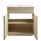 Vera 30" Bathroom Vanity With Sink in White