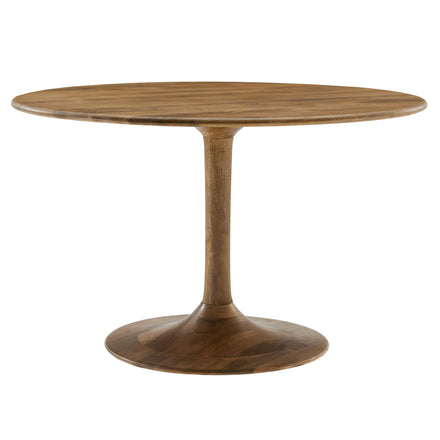 Lippa 48" Round Solid Wood Dining Table in Natural