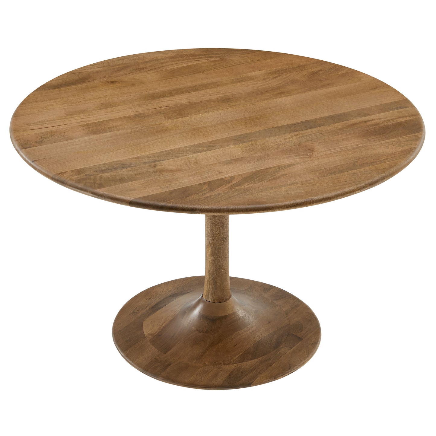 Lippa 48" Round Solid Wood Dining Table by Furniture For America