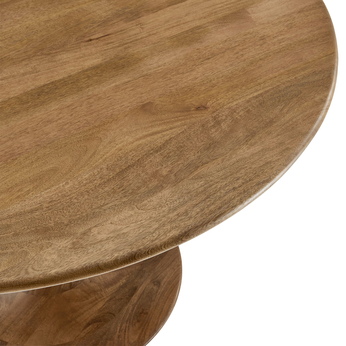 Lippa 48" Round Solid Wood Dining Table by Furniture For America