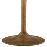 Lumen 48" Round Solid Wood Dining Table in Natural