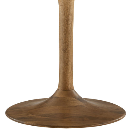 Lippa 48" Round Solid Wood Dining Table in Natural