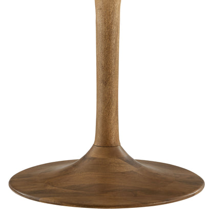 Lippa 48" Round Solid Wood Dining Table by Furniture For America