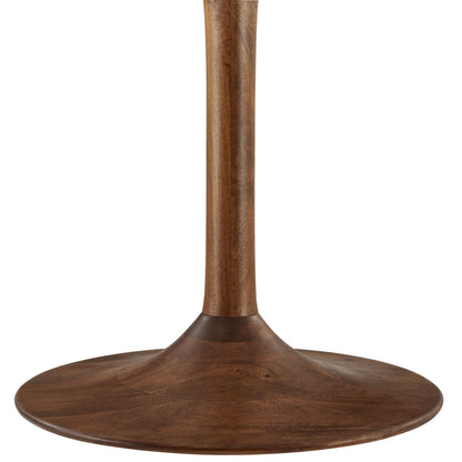 Lippa 48" Round Solid Wood Dining Table by Furniture For America