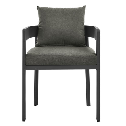 Tahoe Outdoor Patio Aluminum Dining Chair by Furniture For America