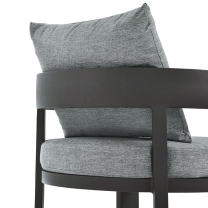 Tahoe Outdoor Patio Aluminum Dining Chair by Furniture For America