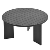 Aspen 5-Piece Outdoor Patio Aluminum Dining Set in Gray Charcoal