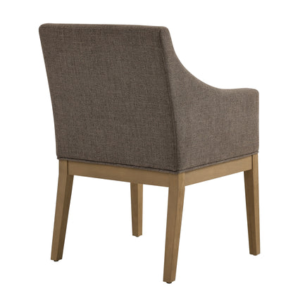 Alton Fabric Upholstered Dining Armchair by Furniture For America